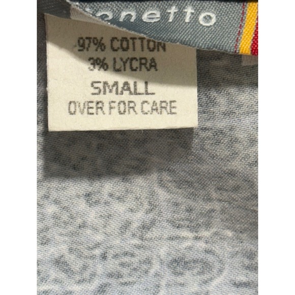 Ticci Tonetto Mini‎ Dress Small Blue Snakeskin Print Bodycon Sleeveless Vintage - Picture 7 of 10